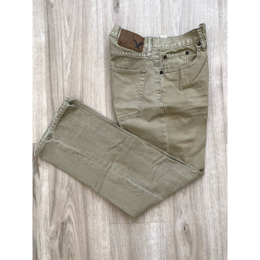 American Eagle Mens Jeans Slim Straight Brown